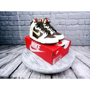 Nike Dunk High GS "Baroque Brown" Baroque Brown/Sesame Youth 7y Women 8.5 NIB